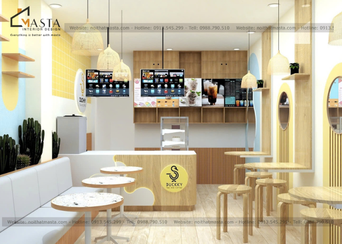 Thiết Kế Quán Take Away Tea & Coffee, Bình Tân